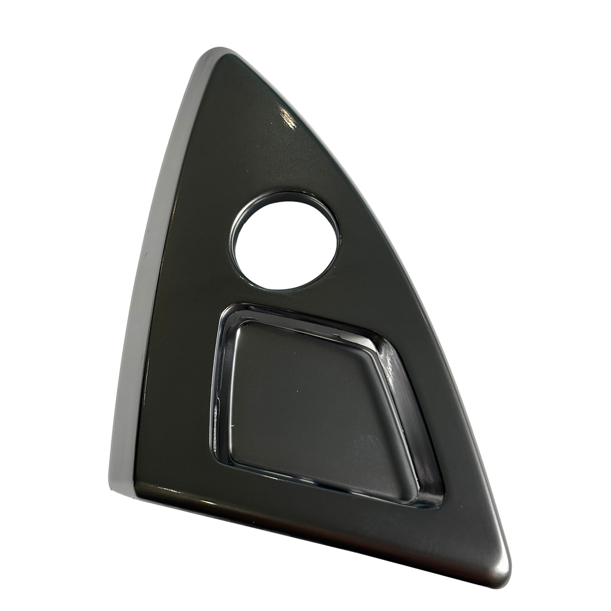 Glove Box Lock Catch for BMW 5 Series F11 (2010-2016) in Silver Chrome color