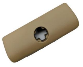 Glove Box Lock Latch Handle for BMW 5 Series E39 (1995-2004) in Beige color