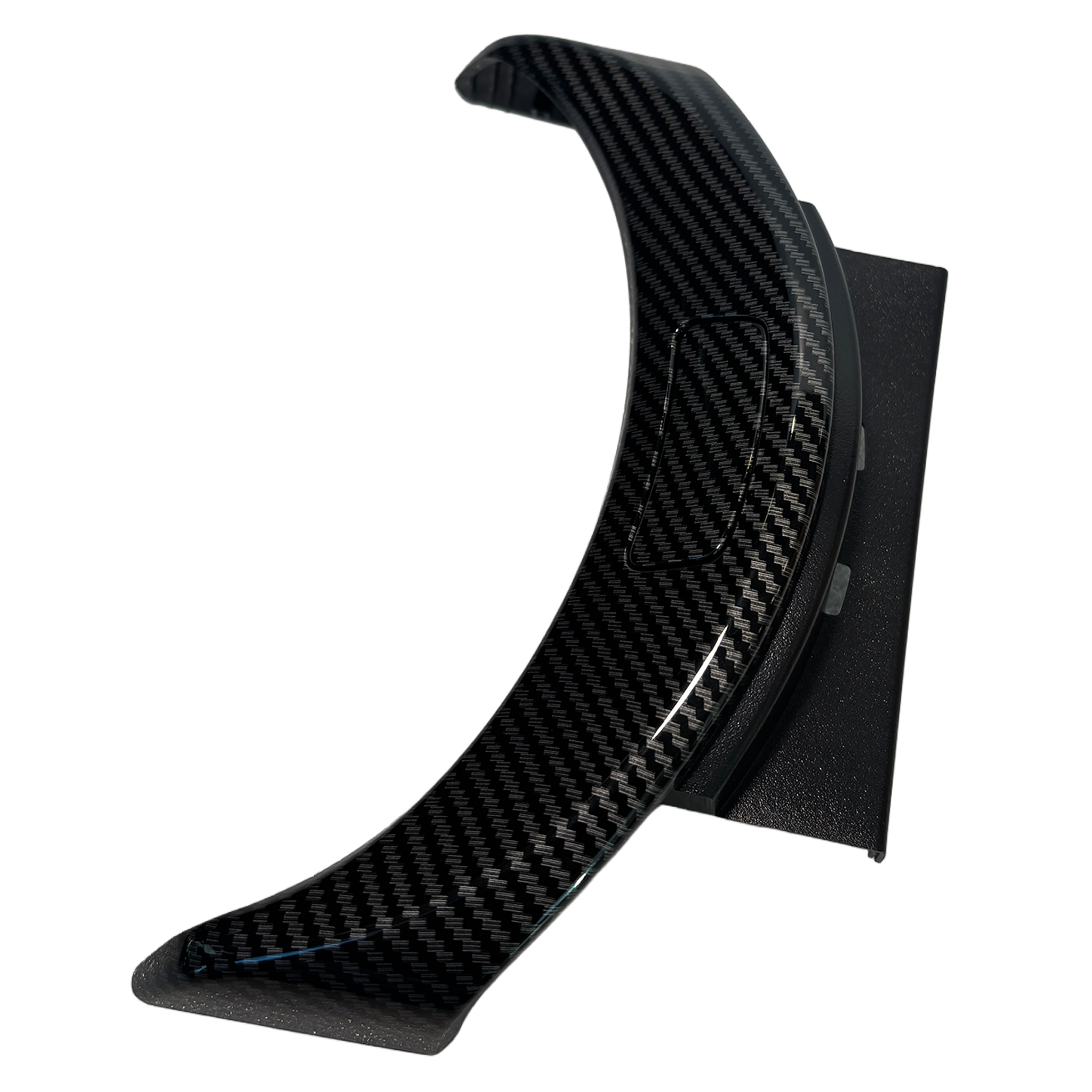 Glove Box Switch Cover for MERCEDES-BENZ GLC W253 (2015-2023) for Central Console, Carbon Fiber, 200mm