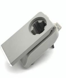 Glove Box Switch Handle Assembly for MERCEDES-BENZ C-CLASS W204 (2007-2014) in Dark Gray color PC