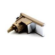 Glove Box Switch Handle for MERCEDES-BENZ C-CLASS W204 (2007-2014) in Dark Beige with Chrome color PC and ABS material