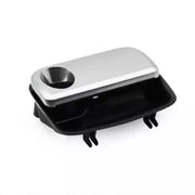 Glove Box Switch Handle for PORSCHE 718 BOXSTER 982 (2016) in Black with Chrome color PC and ABS with Chrome (95B)