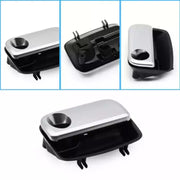 Glove Box Switch Handle for PORSCHE 718 BOXSTER 982 (2016) in Black with Chrome color PC and ABS with Chrome (95B)