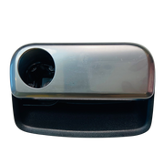 Glove Box Switch Handle for PORSCHE 911 991 (2011-2020) in Black with Chrome color PC and ABS with Chrome (95B)