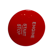Engine Start Stop Push Button for MERCEDES-BENZ S-CLASS W221 (2006-2013) in Red color for Keyless Entry/Go system with PC, ABS, Chrome