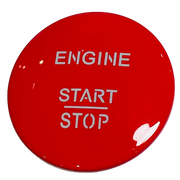 Engine Start Stop Push Button for MERCEDES-BENZ S-CLASS W221 (2006-2013) in Red color for Keyless Entry/Go system with PC, ABS, Chrome