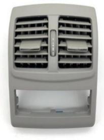Gray Rear AC Vent Grille Assembly Old High Model for Mercedes Benz E-Class W212 (2009-2011)-1