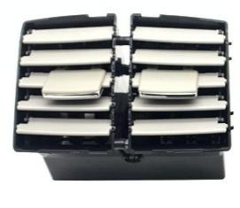 Gray Rear AC Vent Grille Assembly for Mercedes Benz M-Class W164 (2005-2011)-1
