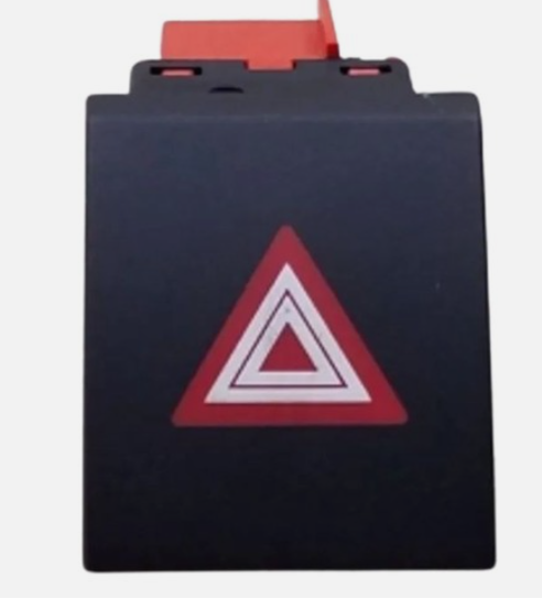 Hazard Switch for SKODA FABIA 542 (2007-2014) in Black color