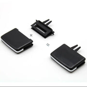 mercedes benz c-class sedan (2008-2014) black rear ac vent grille slider set (w204)