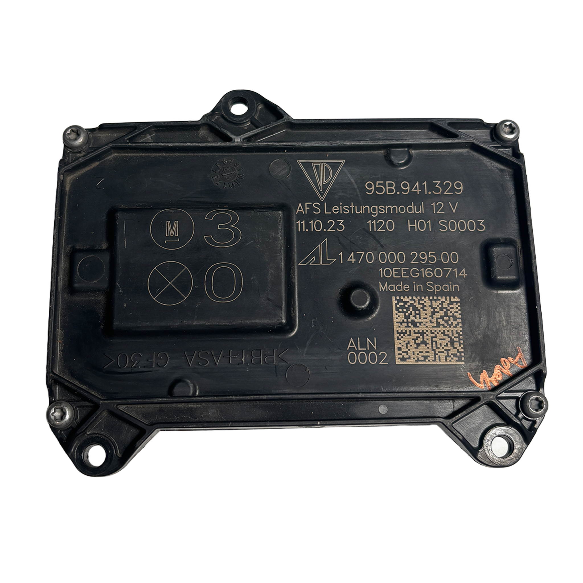 Headlight Control Module for PORSCHE MACAN 95B (2014-2018) for LED headlights, USED ORIGINAL