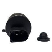 Headlight Washer Pump for AUDI A8 4H2 (2010-2018) in Black color Mono Pump with 2-pin Blade Terminal