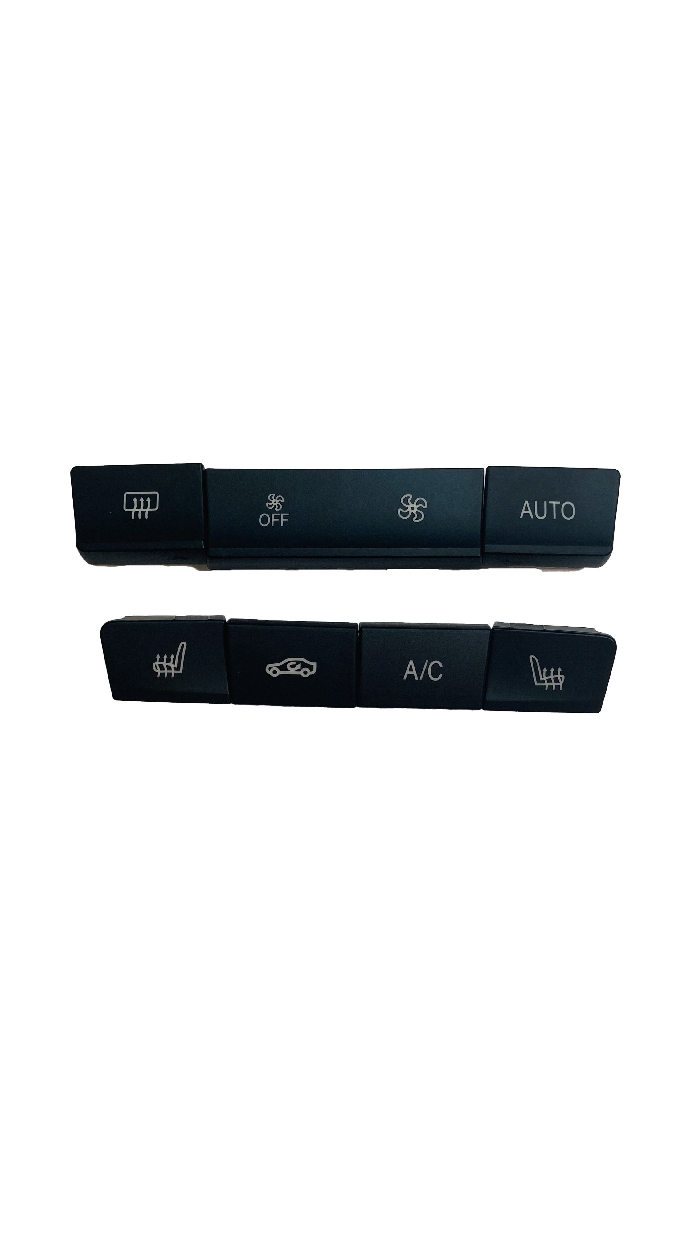 BMW 3 Series Sedan (2011-2019) Dashboard AC Button Set 7 Piece (PCS) (F30)-1