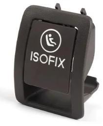 ISOFIX Button for MERCEDES-BENZ EQC N293 (2020-2023) in Dark Brown color