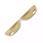 Inner Door Handle Bowl Cover Trim Pair for BMW 5 SERIES F10 (2010-2016) in Beige color