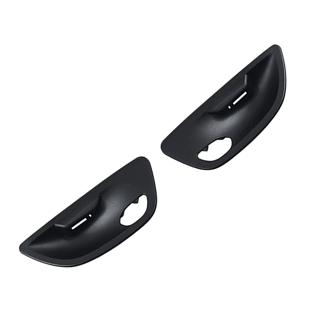 Inner Door Handle Bowl Cover Trim Pair for BMW 5 Series F11 (2010-2016) in Black color