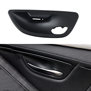 Inner Door Handle Bowl Cover Trim Pair for BMW 5 Series F11 (2010-2016) in Black color
