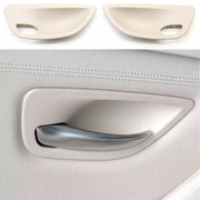 Inner Door Handle Bowl Cover Trim Pair for BMW 5 Series F18 (2010-2016) in Oyster color