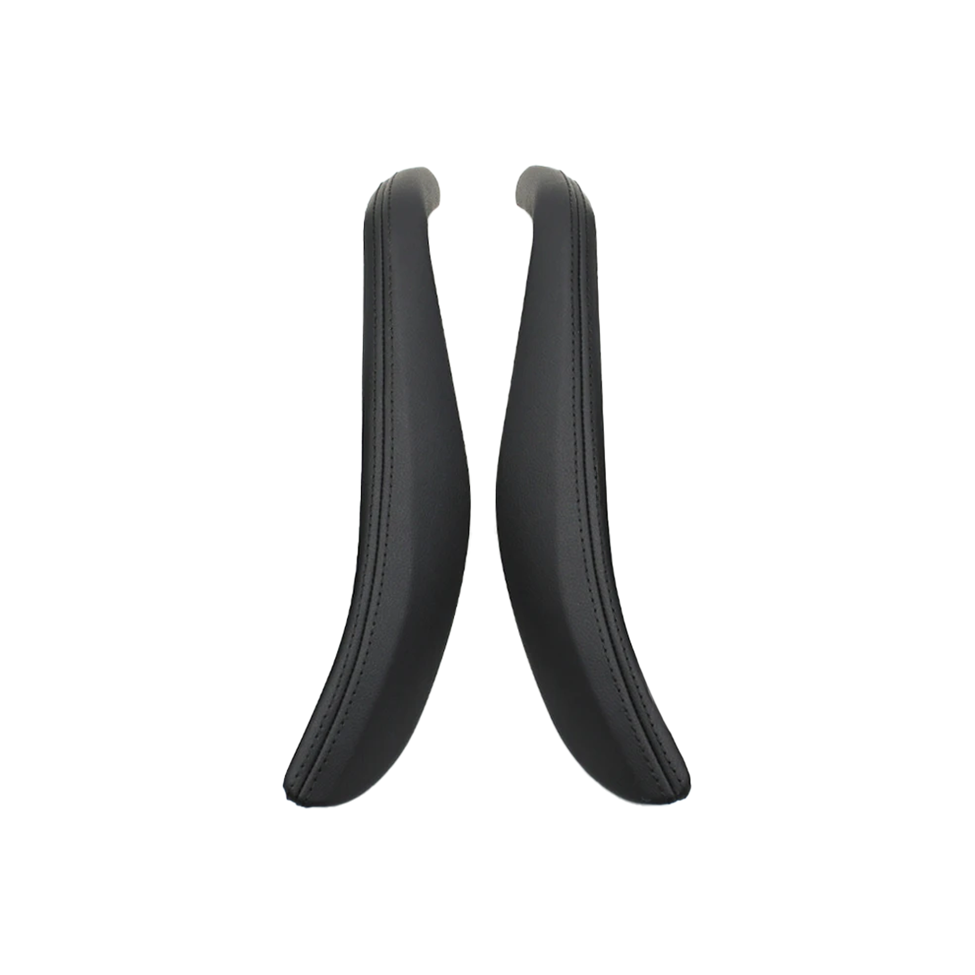 Inner Door Handle Cover Pair for BMW 5 Series G38 (2016-2023) in Black color