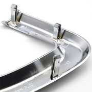 Inner Door Handle Cover Pair for LAND ROVER DISCOVERY L462 (2016) in Chrome color