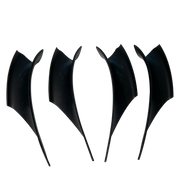 Inner Door Handle Cover for BMW 3 Series F31 (2012-2020) in Black color 4 Pcs