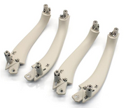 Inner Door Inside Pull Handle for BMW X3 F97 (2020-2022) in Oyster color 4 Pcs