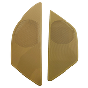 Inner Door Loudspeaker Cover for BMW 5 SERIES F10 (2010-2016) in Beige color PC and ABS