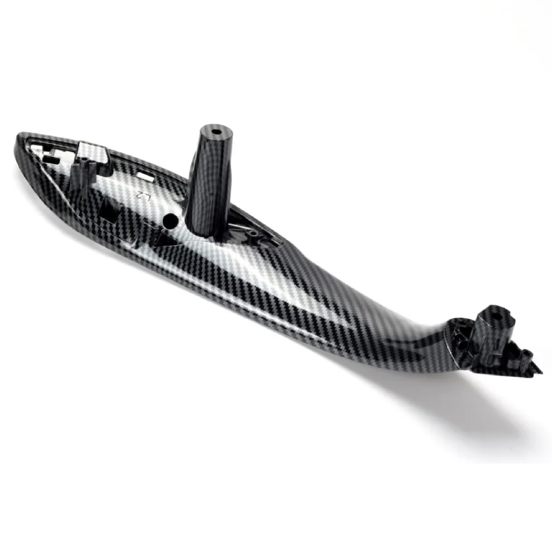 Inner Door Pull Handle Cover Set for BMW 3 F30 (2012-2018) in Carbon Fiber color