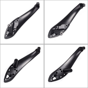 Inner Door Pull Handle Cover Set for BMW 3 F34 (2014-2020) in Black color