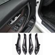 Inner Door Pull Handle Cover Set for BMW 4 F36 (2014-2020) in Black color