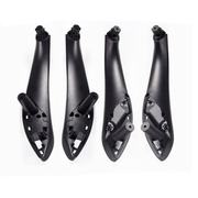 Inner Door Pull Handle Cover Set for BMW 4 F82 (2014-2020) in Black color