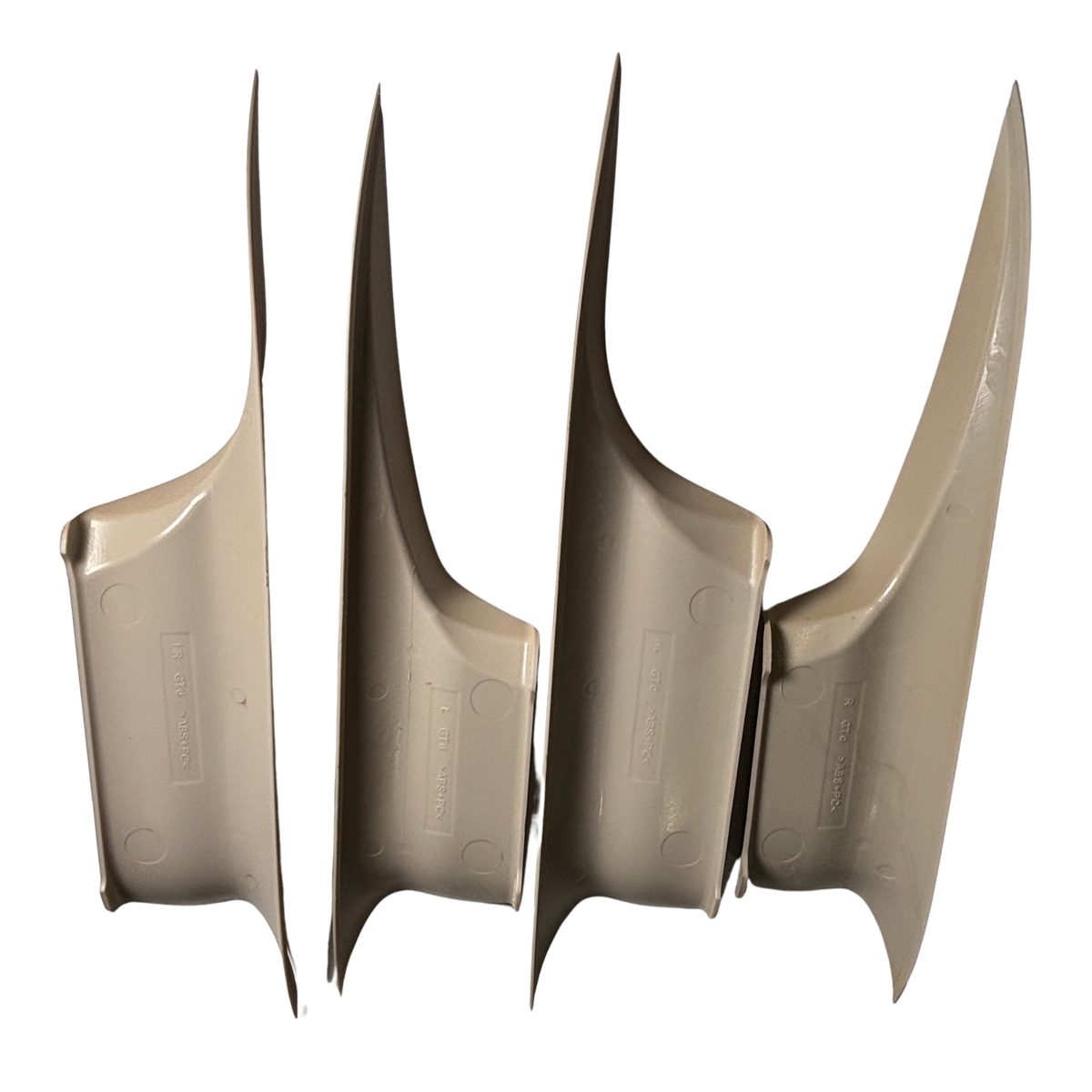 Inner Door Pull Handle Cover Set for BMW 7 SERIES F02 (2009-2015) in Oyster color