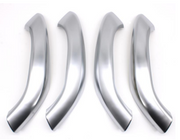 Inner Door Pull Handle Cover Set for BMW X1 F49 (2016-2020) in Chrome Silver color