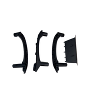 Inner Door Pull Handle Cover Set for BMW X3 F25 (2011-2017) in Black color
