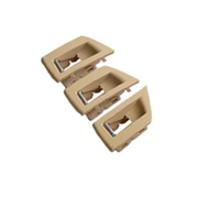 Inner Door Pull Handle Cover With Armrest And Window Switch Panel Set for BMW 5 Series F18 (2010-2016) in Beige color with Armrest and Window Switch Panel
