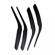 Inner Door Pull Handle Outer Cover Set for BMW X1 E84 (2009-2015) in Black color