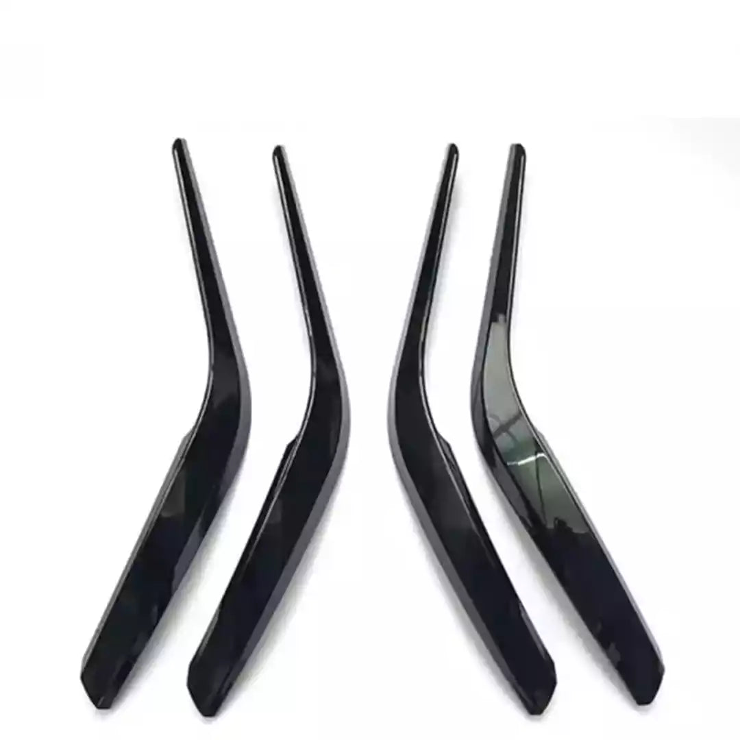 Inner Door Pull Handle Outer Cover Set for BMW X1 E84 (2009-2015) in Piano-Black color