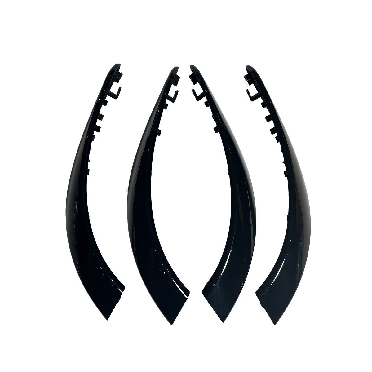 Inner Door Pull Handle Outer Cover for BMW 4 F32 (2014-2020) in Piano-Black color