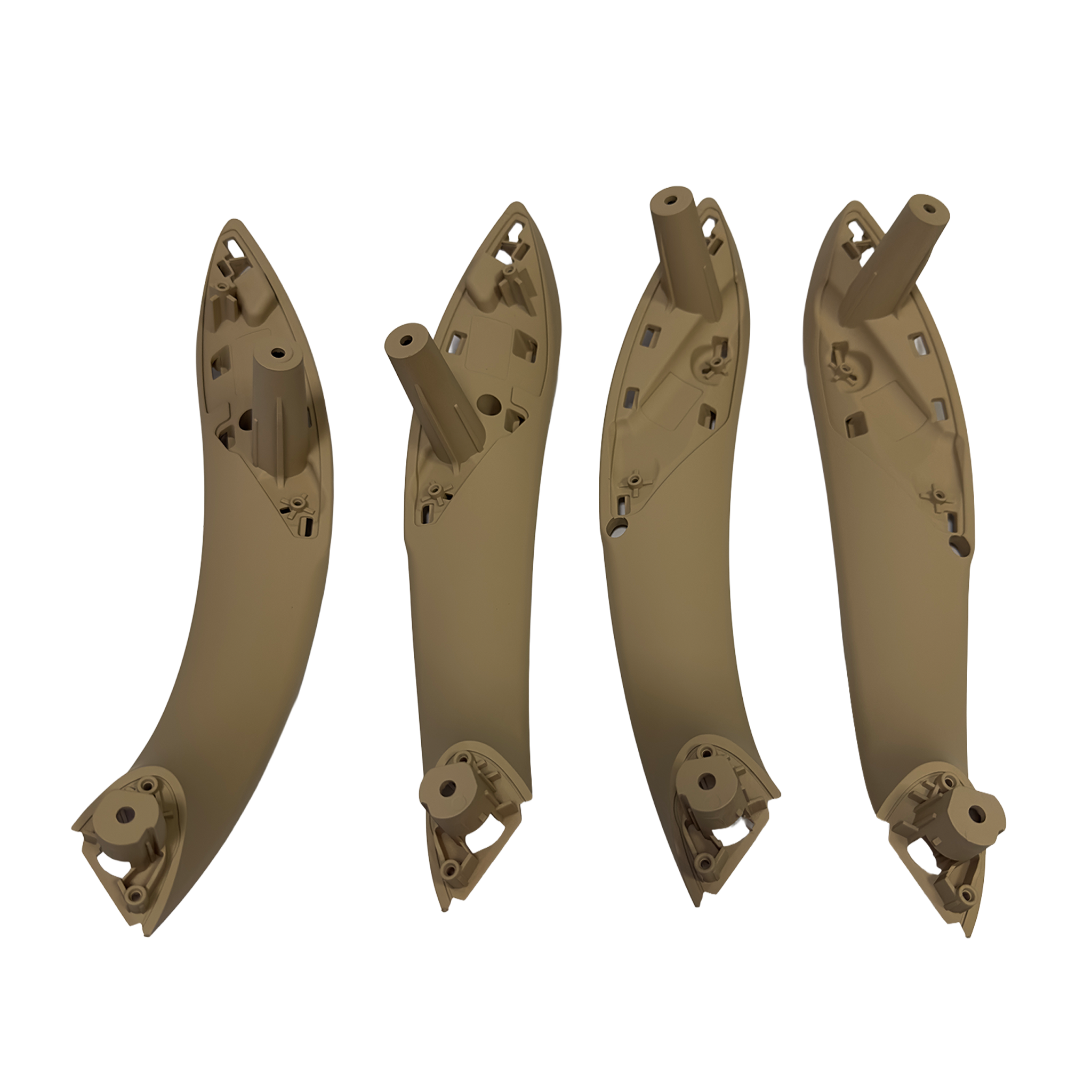 Inner Door Pull Handle Set for BMW 3 F30 (2012-2018) in Beige color