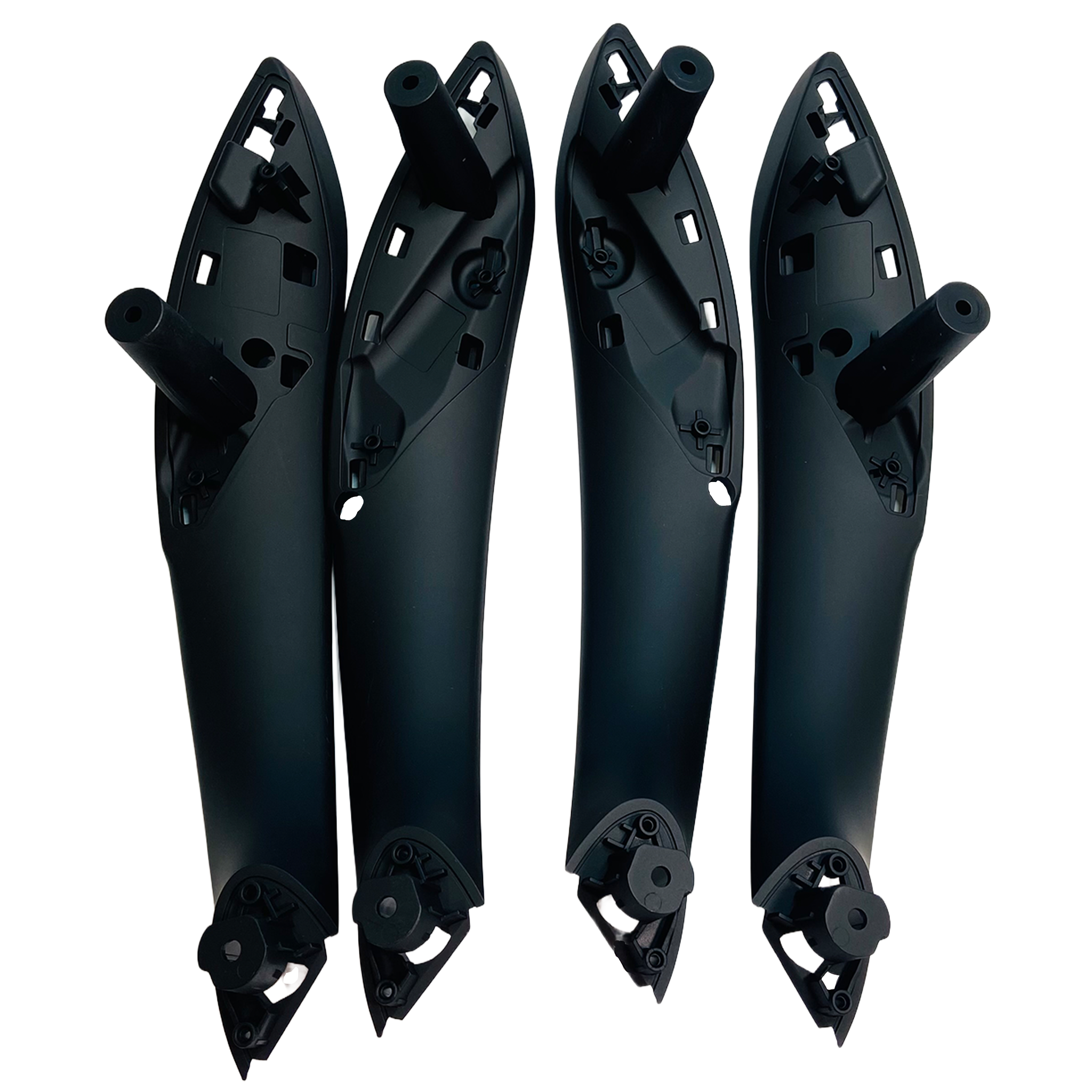 Inner Door Pull Handle Set for BMW 3 F30 (2012-2018) in Black color