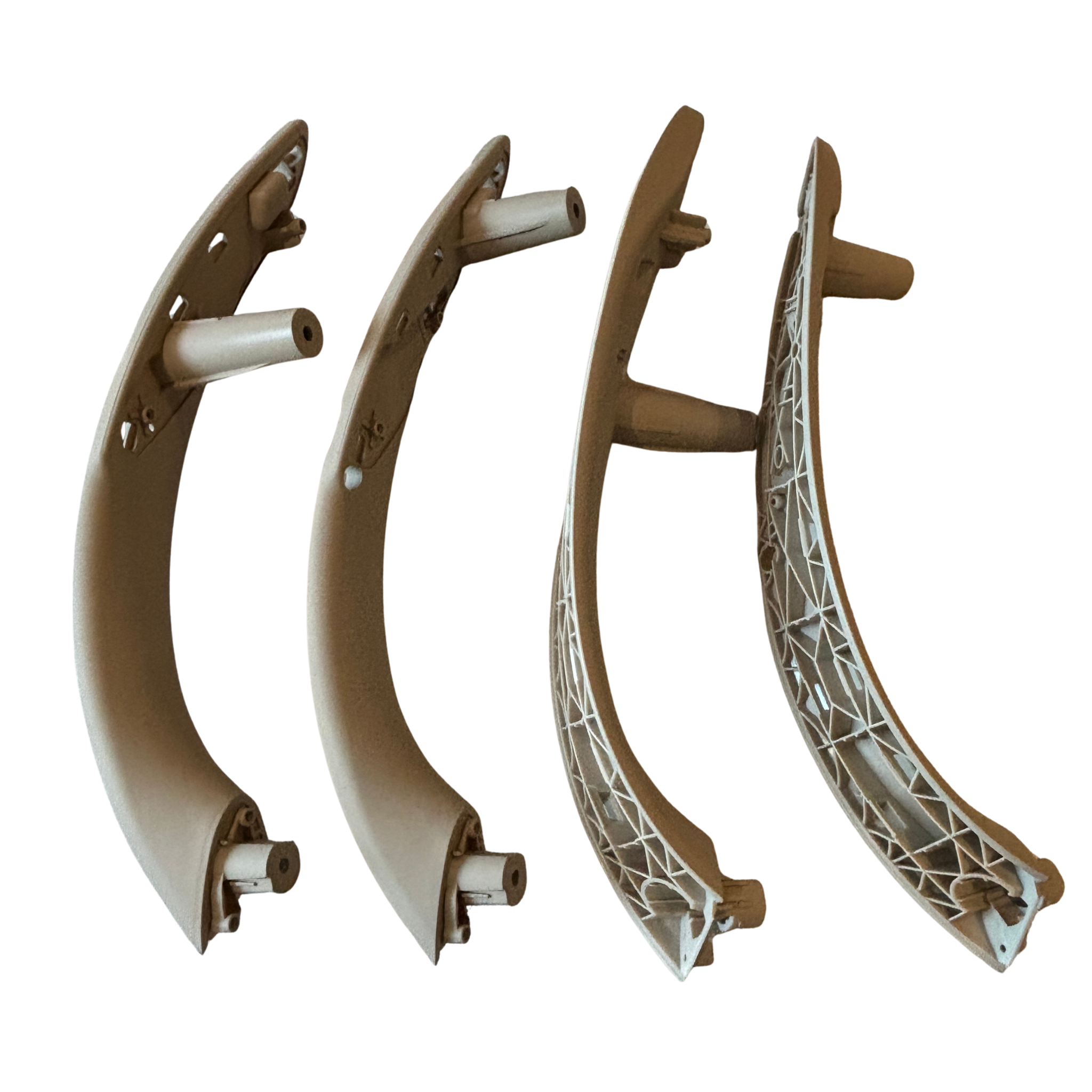 Inner Door Pull Handle Set for BMW 3 F30 (2012-2018) in Oyster color