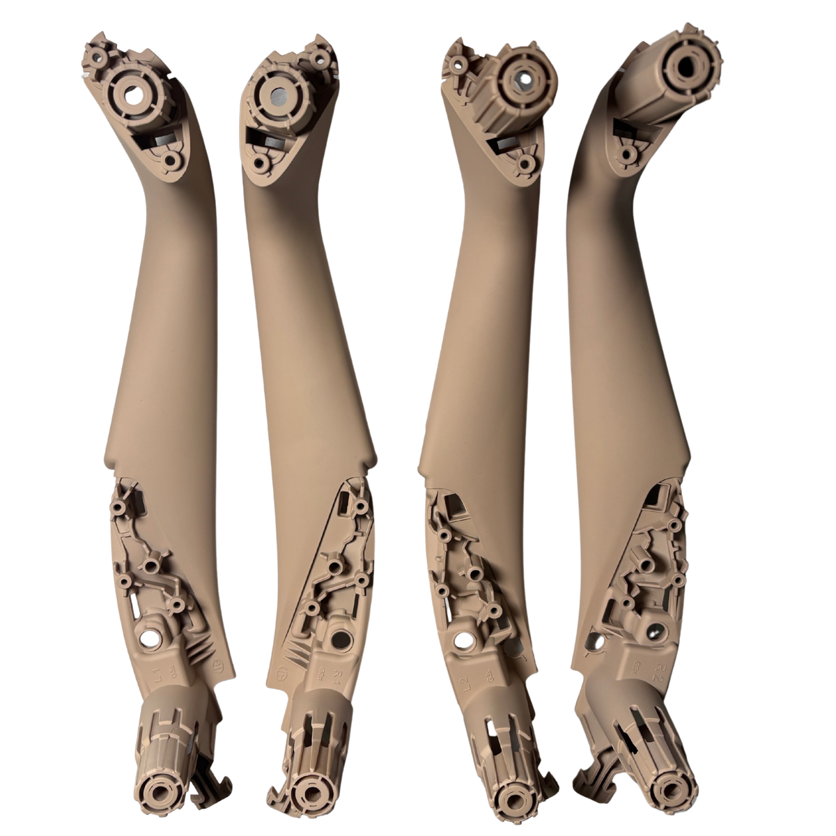 Inner Door Pull Handle Set for BMW 5 SERIES G30 (2016-2023) in Beige color