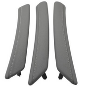 Inner Door Pull Handle Set for BMW 5 Series E60 (2007-2009) in Gray color RHD