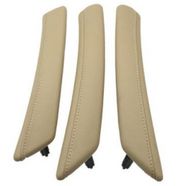 Inner Door Pull Handle Set for BMW 5 Series E61 (2005-2010) in Beige color RHD