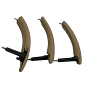 Inner Door Pull Handle Set for BMW 5 Series E61 (2005-2010) in Beige color RHD