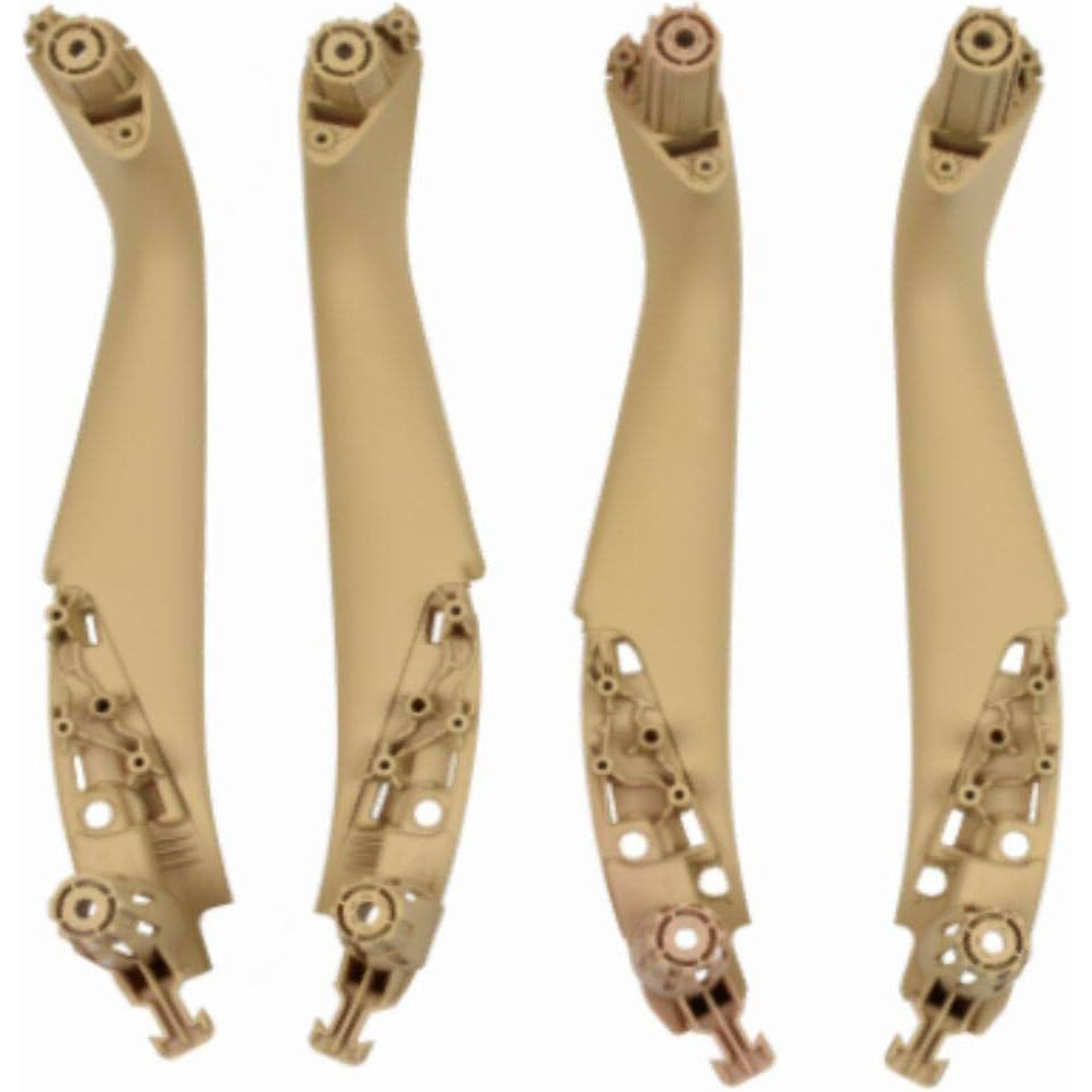 Inner Door Pull Handle Set for BMW 5 Series G31 (2017-2024) in Beige color
