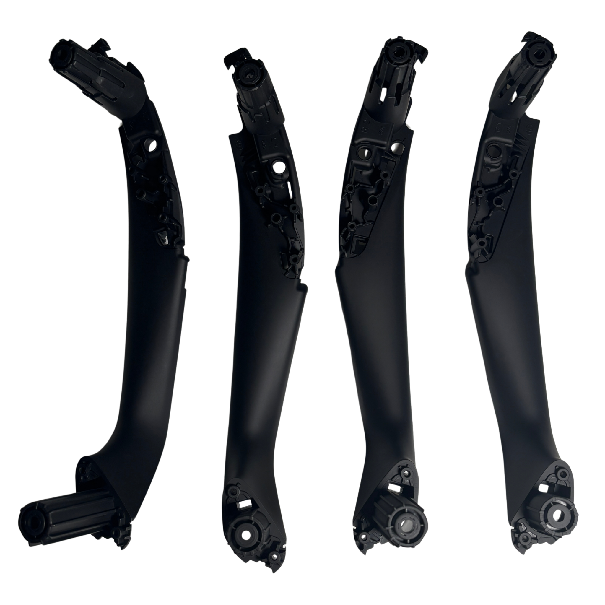Inner Door Pull Handle Set for BMW 5 Series G31 (2017-2024) in Black color