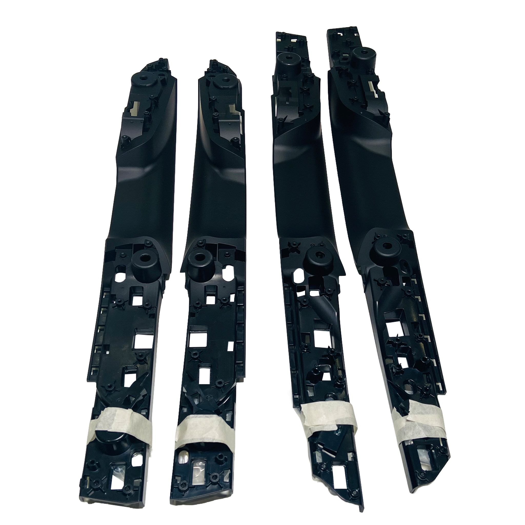 Inner Door Pull Handle Set for BMW 7 SERIES F02 (2009-2015) in Black color