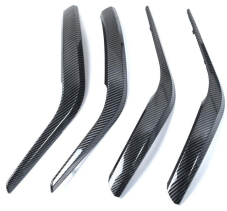 Inner Door Pull Handle Set for BMW X1 E84 (2009-2015) in Carbon Fiber color