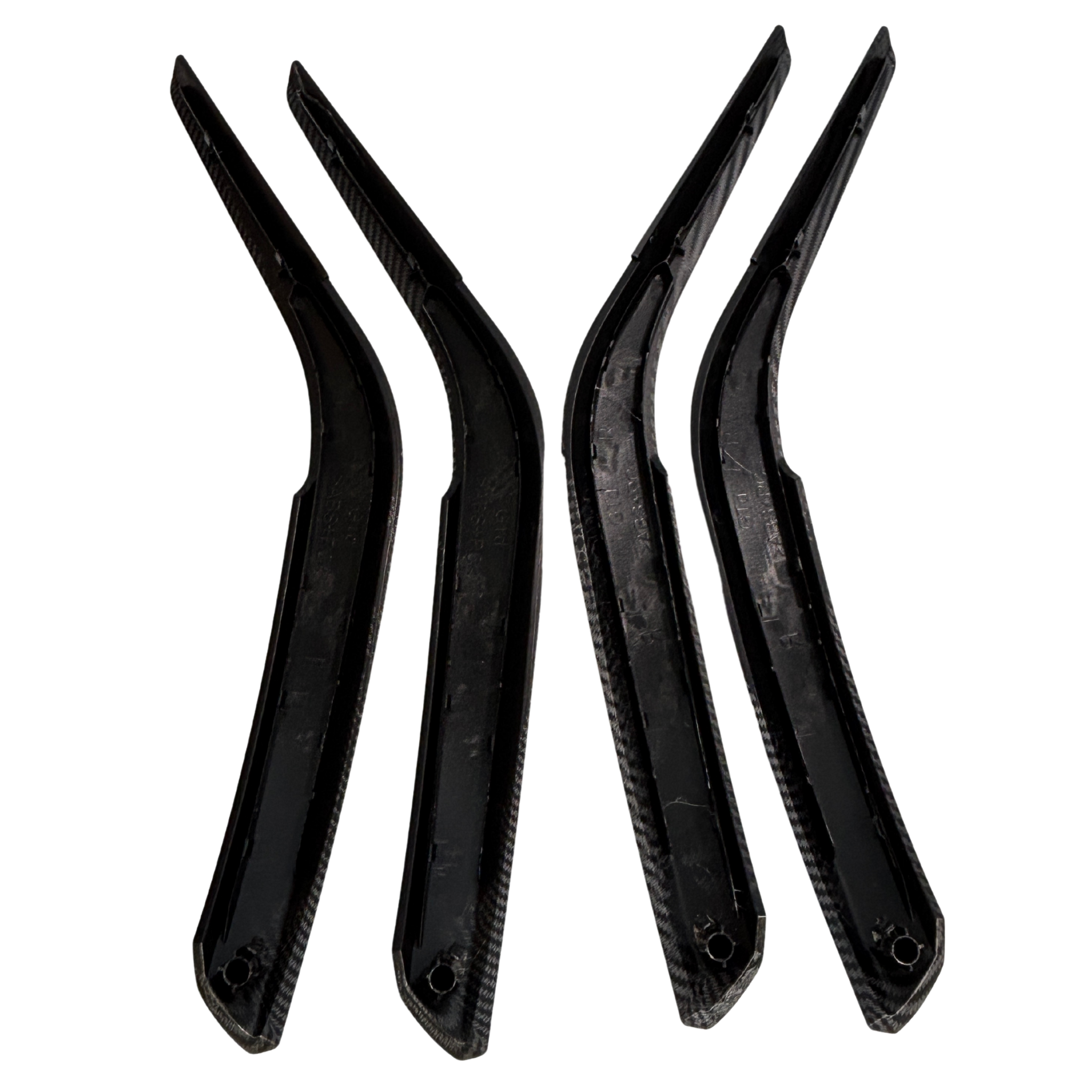 Inner Door Pull Handle Set for BMW X1 E84 (2009-2015) in Carbon Fiber color